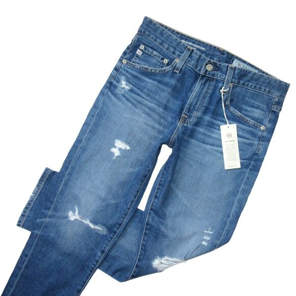 NWT Adriano Goldschmied AG Ex-Boyfriend Slim in 15 Years Nebula Jeans 27 - Picture 2 of 8